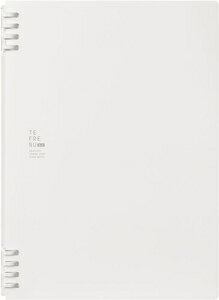 キングジム リングノート テフレーヌビズ（B5 タテ型・白） テフレーヌ 9855TEBシロ