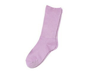 神戸生絲 ふくらはぎ楽らくソックス 婦人 春夏用 （ラベンダー・22～25cm） 7-1633-06 3950 [7163306]
