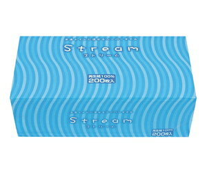 太洋紙業 ストリーム 水溶性ペーパータオル 200枚入 7-2444-01 [7244401]