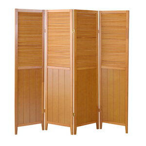 東谷 スクリーン 4連 (ナチュラル) OP-510NA [OP510NA]