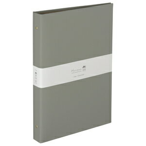 ナカバヤシ ハルマー ポケットアルバム　Lサイズ　120枚収納（グレー） A-HR3Y-201-N Nakabayashi