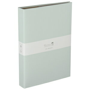 ナカバヤシ ハルマー ポケットアルバム　Lサイズ　240枚収納（ミントブルー） A-HR3P-101-B Nakabayashi