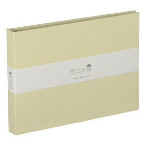 ナカバヤシ ハルマー ポケットアルバム　2Lサイズ　40枚収納（イエロー） A-HR2LP-301-Y Nakabayashi