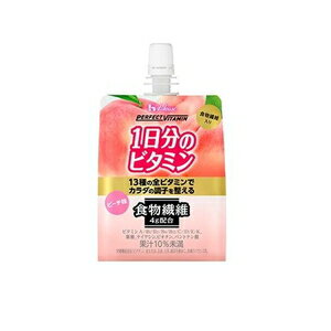 PERFECT VITAMIN 1日分のビタミンゼリー ピーチ味 180g ハウスウェルネスフーズ PV1ニチブンBゼリ-S180G