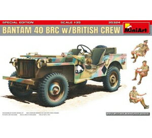 ミニアート 1/35 バンタム40RBCイギリス兵3体付（特別版）【MA35324】 プラモデル