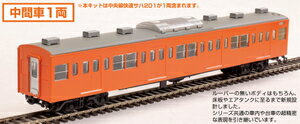 Trains - ［鉄道模型］PLUM (HO) PP090 JR東日本201系直流電車（中央線快速）サハ201キット