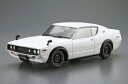 アオシマ 1/24 ザ・モデルカー No.15 ニッサン KPGC110 スカイラインHT2000GT-R’73【59517】 プラモデル