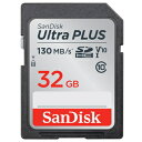 SDSDUW3-032G-JNJIN SanDisk（サンディスク） SDHCメモリカード 32GB Class10 UHS-I Ultra PLUS（ウルトラ プラス）
