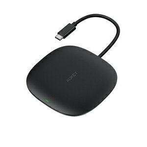 AUKEY ワイヤレス充電台 5in1 USB-Cハブ CB