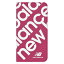 MDC iPhone 11用 New Balance スリム手帳型ケース（ピンク） MD-74336-4