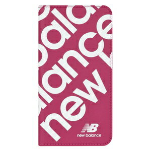 MD-74336-4 MDC iPhone 11用 New Balance スリム手帳型ケース（ピンク）