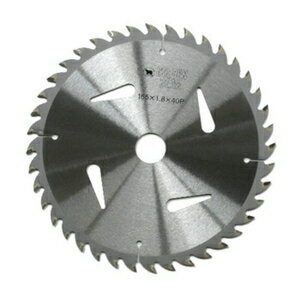 バクマ 木工用チップソー ベアーカッター普及品タイプ タテ・ヨコ兼用(190mm×40P) 01617