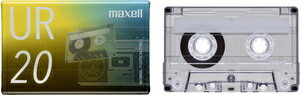 UR-20N マクセル 20分 ノーマルテープ 1本 maxell カセットテープ「UR」