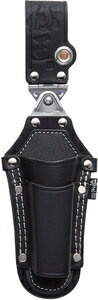 極匠 黒革ダブルスイング ペンチ差し 2段 WGK-2DP