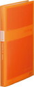 キングジム シンプリーズ クリアーファイル(透明)GX　186TSPWGX（A4 タテ型・オレンジ） 186TSPWGXオレ