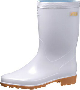 アサヒシューズ 安全耐油長靴（ホワイト・25.0cm） CSF300WH-250 クリーンセーフ300 男女兼用