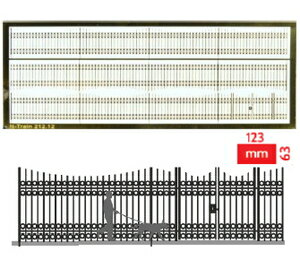 ［鉄道模型］N-train (N) 21212 公園のフェンス1