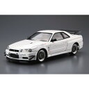 アオシマ 1/24 ザ チューンドカー No.34 マインズ BNR34スカイラインGT-R ’02（ニッサン）【59869】 プラモデル