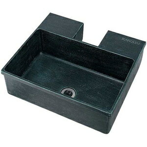 【返品種別B】□「返品種別」について詳しくはこちら□◆ゴム栓付き(くさりなし)。◆排水工事が必要。◆排水共栓付き(呼50VU管用)。◆推奨水栓柱：624-026。◆屋外での使用において若干の色落ちが発生する場合があります。◆本体部に衝撃を与...