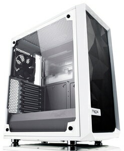 Fractal Design（フラクタルデザイン） ミドルタワー型PCケース（強化ガラス クリア）Meshify C White Tempered Glass Meshify C TGシリーズ FD-CA-MESH-C-WT-TGC