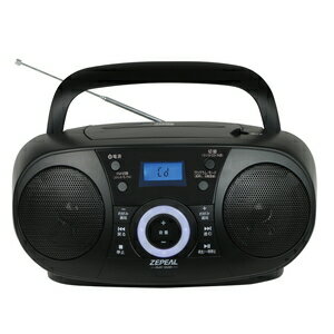 DCR-WS210-BK ゼピール CDラジオ（ブラ