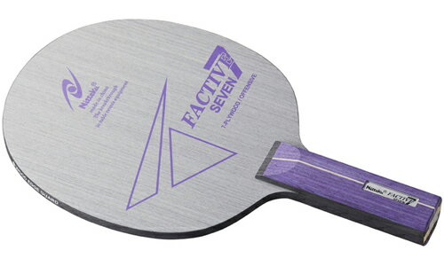 ニッタク 卓球 シェークラケット NT-NE6186 Nittaku ファクティブ7 グリップ形状：ST