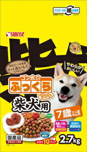 Premium - ゴン太のふっくらソフト 柴犬用 7歳以上用 2.7kg マルカンサンライズ フツクラソフトシバイヌ7サイ2.7KG