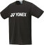 YO-16501J-007-J130 ヨネックス ジュニア ドライTシャツ（ブラック・サイズ：J130cm） YONEX JUNIOR SHIRTS