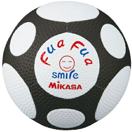 ミカサ サッカーボール 4号球 FFF4-WBK MIKASA ふぁふぁスマイルサッカー(ホワイト/ブラック)