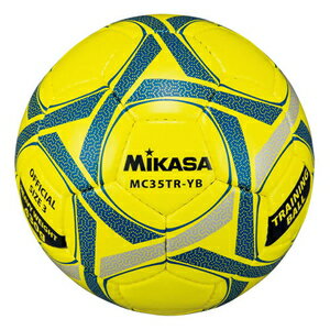 MC35TR-YB ミカサ トレーニングボール 3号球(人工皮革) MIKASA サッカートレーニングボール(イエロー/ブルー)