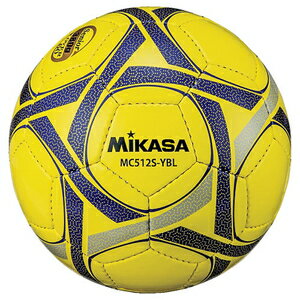 MC512S-YBL ミカサ サッカーボール 軽量5号球 (人工皮革) MIKASA シニア（60歳以上）（イエロー/ブルー）