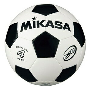 ミカサ サッカーボール 軽量4号球 (人工皮革) SVC403-WBK MIKASA （ホワイト/ブラック）