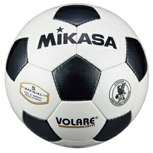 SVC5011-WBK ミカサ サッカーボール 5号球 (人工皮革) MIKASA （ホワイト/ブラック）