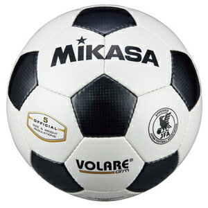 ミカサ サッカーボール 5号球 (人工皮革) SVC5011-WBK MIKASA （ホワイト/ブラック）
