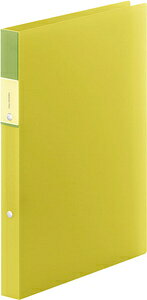 キングジム フェイバリッツ リングファイル(透明)　FV621T（A4 タテ型・黄） FV621Tキイ