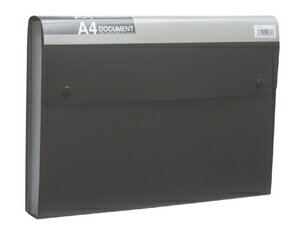 キングジム ドキュメントファイル(エコノミータイプ)　2274（A4・黒） 2274クロ