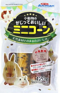 小動物のかじっておいしい ミニコーン 120g ドギーマンハヤシ カジツテオイシイミニコ-ン120G