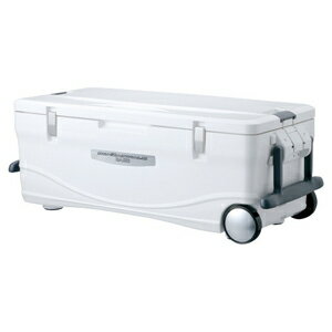 【返品種別A】□「返品種別」について詳しくはこちら□※内寸法は中央値、外寸法は最大値の表記となります。◆底面真空パネル＋スチロールパネルで余裕の保冷力！　45Lホエール出現！　70cmの長寸魚も折り曲げずに収納可能。本体内部は独自の設計で、タフ＆軽量なボディ。上に乗っても壊れにくい構造です。◆1面底真空パネル底面に真空パネルを配置。地面からの熱を効果的に遮断します。◆大型キャスター＆ハンドル大容量でも大型キャスターとハンドルで移動もラクラク。◆堅牢ボディ堅牢なボディで大人が腰をかけても全く問題ありません。◆ワンアクション水栓90度ひねるだけのワンアクションで開閉できます。◆一体型スノコBODYインナー底面に凹凸を設け、溶けた水と魚が接触しにくいスノコ構造。◆滑り止めゴム地面をしっかりつかまえるラバーを採用し、船、磯、防波堤の上で滑りにくく安定し、保持性を確保。◆抗菌剤採用抗菌剤『ノバロンR』を0.3重量％添加したポリプロピレン樹脂の初期の抗菌能力。フィクセル・スペーザ全グレードに抗菌剤『ノバロンR』入りプラスチックを採用。いつも清潔にご使用いただけます。本体インナー部に採用。◆70cmの長寸魚も折り曲げずに収納可能。◆壁面を肉薄化しつつ保冷力を維持させることで、大容量かつコンパクトに◆スクエアボディのすっきりサイズ◆本体インナー部に抗菌樹脂を採用◆大人2人が座れるライト＆タフボディ◆φ100mmの大型キャスター。ちょっとした段差もらくらく◆ワンアクション水栓◆メインロックとサイドロックで水漏れを軽減◆取り外し可能な上ブタ◆大型ハンドル◆船上や車のトランク内で滑りにくいハイグリップラバー付■　仕　様　■容量：45L重量：7.6kg内寸サイズ(中央値)：幅280×長さ700×高さ230mm内寸サイズ(底部)：幅272×長さ692×高さ230mm外寸サイズ(本体のみ)：幅365×長さ830×高さ325mmI-CE値：55h素材：PP樹脂＋1面真空パネル（底面）＋発泡ポリスチレン標準装備：ハンドル、水栓、取り外し可能フタ、滑り止めゴム、サイドロック、キャスター[UC045Lホワイト]シマノアウトドア＞アウトドア用品＞クーラーボックス・保冷剤