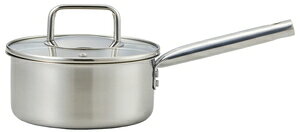 Ih Incompatible - ベストコ 【IH対応】ソースパン　16cm　サテン ND-6341 Bestco　エコーズ 軽くて見える ステンレス ソースパン [ND6341]