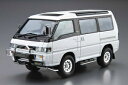 アオシマ 【再生産】1/24 ザ・モデルカー No.27 ミツビシ P35W デリカスターワゴン ’91【61398】 プラモデル