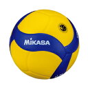 V200W ミカサ バレーボール 5号球 人工皮革 MIKASA 国際公認球 ブルー イエロー 