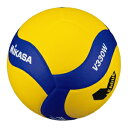 V330W-V ミカサ バレーボール 5号球 (人工皮革) MIKASA （ブルー/イエロー）