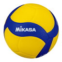 VT500W ミカサ トレーニングバレーボール 5号球(人工皮革) MIKASA (ブルー/イエロー)