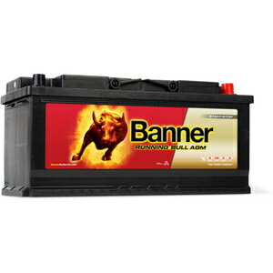 バンナー AGM-605-01 Running Bull AGM 欧州車用バッテリー 105A/LN6[他商品と同時購入不可] AGM-605-01 Banner