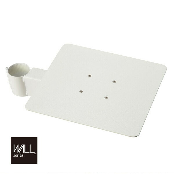 M05000214 ナカムラ WALLテレビスタンド A2ロータイプ対応ゲーム機棚板（サテンホワイト） EQUALS