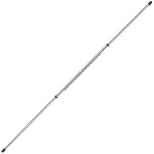 ベストコ ハンガー掛け付ステンレス継ぎ足し伸縮竿 1.8～2.5m(ブルー) NY-130 [NY130ベストコ]