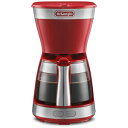 ICM12011J-R デロンギ コーヒーメーカー パッションレッド DeLonghi アクティブ ICM12011JR