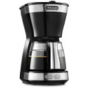 ICM12011J-BK デロンギ コーヒーメーカー　インテンスブラック DeLonghi　アクティ ...