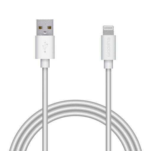 エレコム 充電 Lightningケーブル 1m MFi認証(ホワイト) MPA-UALA10WH エレコム 充電 Lightningケーブル 1m MFi認証(ホワイト) MPA-UALA10WH