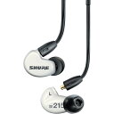 SE215DYWH UNI-A シュア ダイナミック密閉型カナルイヤホン (ホワイト) SHURE AONIC 215 Special Edition